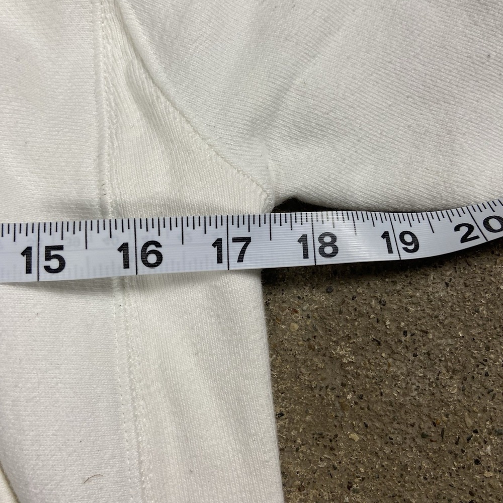 Champion Reverse Weave Sweatshirt Size XS White Pullover Hoodie - Picture 6 of 7